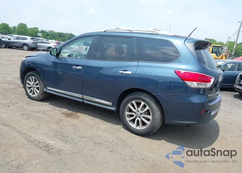 2014 Nissan Pathfinder Sl z USA, uszkodzony, nr VIN 5N1AR2MMXEC642200